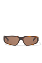SUB007 Rectangular Sunglasses